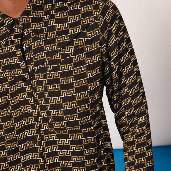 WHISTLES Tangle Check Shirt - Picture 6 of 7
